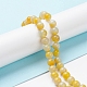 Chapelets de perles vernissées manuelles LAMP-D072-A-04-4