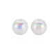 Opaque Acrylic Beads MACR-S370-D10mm-01-2