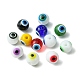 156Pcs 12 Colors Baking Painted Glass Beads DGLA-FS0001-04-3