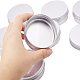 PandaHall Elite 30 pcs Aluminium Jar Aluminium Box Make Up Jar Round Containers CON-PH0001-06C-7