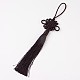 Polyester Tassel Pendant Decorations AJEW-WH0049-A02-1