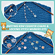 Chaînes de compteur de rangs à tricoter et kits de marqueurs de points verrouillables HJEW-AB00537-4