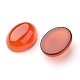 Grade A Natural Red Agate Oval Cabochons G-L394-10B-16x12mm-2