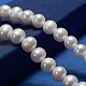 Brins de perles de culture d'eau douce naturelles PEAR-F004-57-6