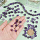 Nbeads environ 60~90 pcs de perles de pierres précieuses ovales G-NB0004-31-3