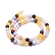 Natural Mixed Gemstone Beads Strands G-E576-06A-2
