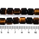 Природных тигровый глаз бисер нитей G-L604-E03-01-5