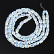 Chapelets de perles en verre électroplaqué EGLA-N002-25-E03-2