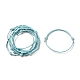 Création de bracelets en corde de polyester ciré coréen AJEW-JB00011-12-3