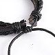 Adjustable Leather Multi-Strand Bracelets BJEW-O105-02C-2