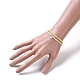 (vente de bijoux pour fêtes d'usine) bracelets extensibles pour enfants en perles de verre BJEW-JB04825-04-5