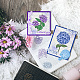 PH PandaHall Hydrangeas Clear Stamps DIY-WH0448-0390-6