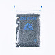 TOHOラウンドシードビーズ  11/0  日本製シードビーズ  （1207)つの不透明なターコイズブルーの大理石  11/0  2x1.5mm  穴：0.7mm  約20000個/袋  100 G /袋 SEED-R049-1207-2