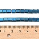 Гальванические немагнитная синтетический гематит бисер пряди G-G089-B02-14-4