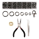 Kit de recherche de fabrication de bijoux de bricolage DIY-YW0006-12B-1