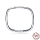 925 квадратное кольцо из серебра с родиевым покрытием RJEW-BB72283-A-7-1