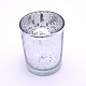 Tasses à bougie en verre plaqué AJEW-WH0155-07C-1