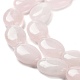 Natürlichen Rosenquarz Perlen Stränge G-L164-A-17-4