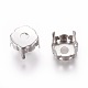 201 Stainless Steel Sew on Prong Settings STAS-L229-03B-2
