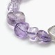 Natural Amethyst Nuggets Beads Strands G-L154-17-2