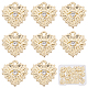 SUNNYCLUE 1 Box 22Pcs 18K Gold Plated Evil Eye Charms Bulk Rhinestone Heart Charms Gold Plated Charms for Jewelry Making Golden Heart Charms Earring Necklace Bracelet Supplies DIY Craft Adult Women FIND-SC0002-53-1