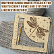 arricraft Wooden Knitting Needle Gauge DIY-WH0537-009-4