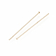 Brass Flat Head Pins KK-T029-145LG-1