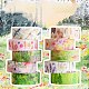 Floral Theme Pattern Paper Adhesive Tape TAPE-PW0004-004-4