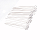 PandaHall About 205 Pcs 304 Stainless Steel Head Pins Findings Eye Pin Length 1.5 Inch 23-Gauge for Jewelry Making STAS-PH0003-13C-1