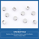 Unicraftale 304 perles en acier inoxydable STAS-UN0046-98-5