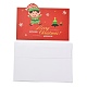 Tema navideño tarjetas de felicitación DIY-M022-01F-1