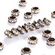 Perline distanziatori strass in ottone&nbsp;RB-A014-Z4mm-01AB-NF-1