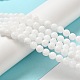 Chapelets de perles en jade de Malaisie naturelle X-G-M101-10mm-10-5
