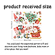 Adesivi murali natalizi in pvc DIY-WH0228-900-2