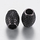 Perles de zircone cubique micro pave en Laiton ZIRC-G132-20B-2