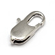 304 Stainless Steel Lobster Claw Clasps STAS-N078-12B-1