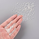 11/0 grade a perles de rocaille en verre transparent X-SEED-N001-E-436-4
