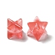 Cherry Quartz Glass Beads G-A206-01B-04-3