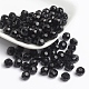 Perles rondes solide acrylique bubblegum trapu facettes X-PLR8MM01-1