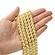 Eco-Friendly Dyed  Glass Pearl Round Beads Strands HY-A002-8mm-RB071-4