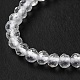 Chapelets de perles en cristal de quartz naturel G-I341-07A-5
