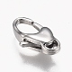 Polished 316 Surgical Stainless Steel Lobster Claw Clasps STAS-Z013-05A-3