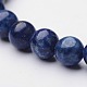Natural Lapis Lazuli(Dyed) Beaded Stretch Bracelets BJEW-F202-04-2