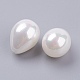 Perles de coquille semi-percée BSHE-G017-16x12mm-17-2