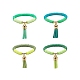 Handmade Polymer Clay Heishi Stretch Bracelet Sets BJEW-JB08762-1