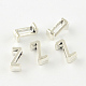 Charms da lettera in lega placcati in argento antico TIBEP-S296-Z-RS-1