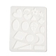 Stampi in silicone con ciondolo fai da te rettangolo a forma di cuore a forma di foglia DIY-G109-01B-2