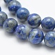 Chapelets de perles en lapis-lazuli naturel G-E489-01-10mm-3