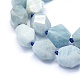 Chapelets de perles en aigue-marine naturelle G-G764-32-3