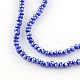 Glass Beads Strands EGLA-GR4MMY-M-2